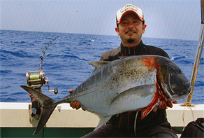 沖縄でGT釣り